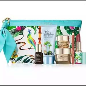 ESTEE LAUDER 7p Revitalizing Supreme Serum Cleanser Lipstick Lip Liner $155